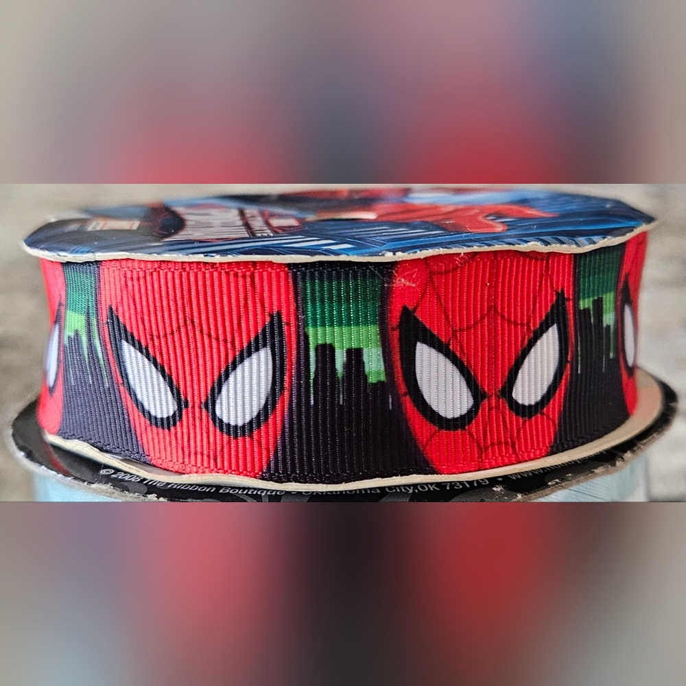 Vintage Hobby Lobby Marvel Ultimate Spiderman Ribbon (1 in x 3 yd) 2016 NEW